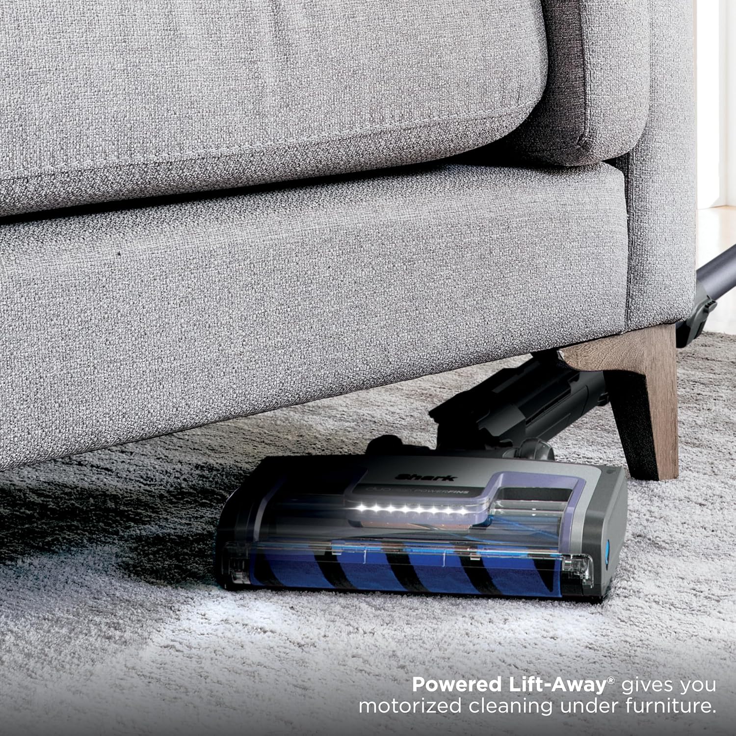 Detalle de Shark Vertex AZ2001AMZ Upright Vacuum with DuoClean PowerFins, Powered Lift-Away, and Self-Cleaning Brushroll