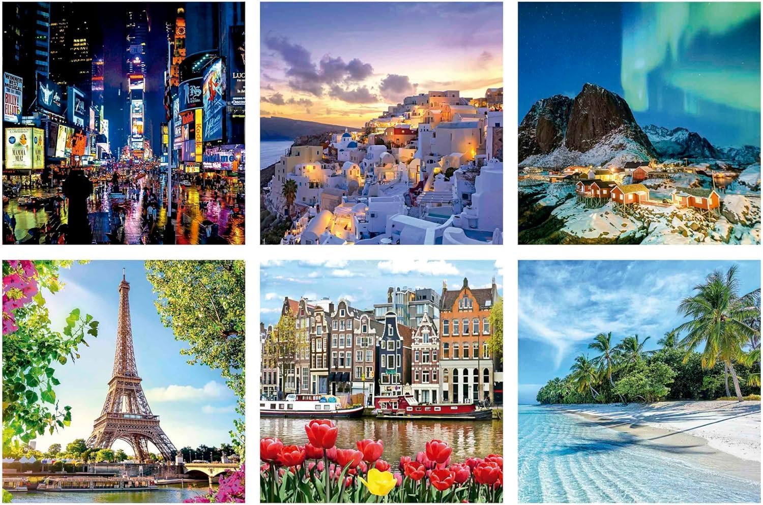 Thumbnail 5 de Educa 3D Puzzle Reise: Würfel-Puzzle mit 216 Teilen (ab 6 Jahren)