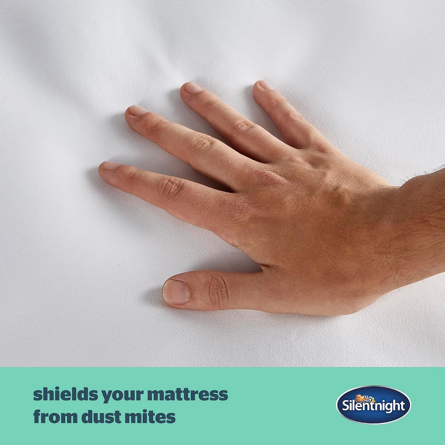 Detalle 2 de Silentnight Waterproof Mattress Protector Small Double (4ft): Quiet, Durable, and Hypoallergenic