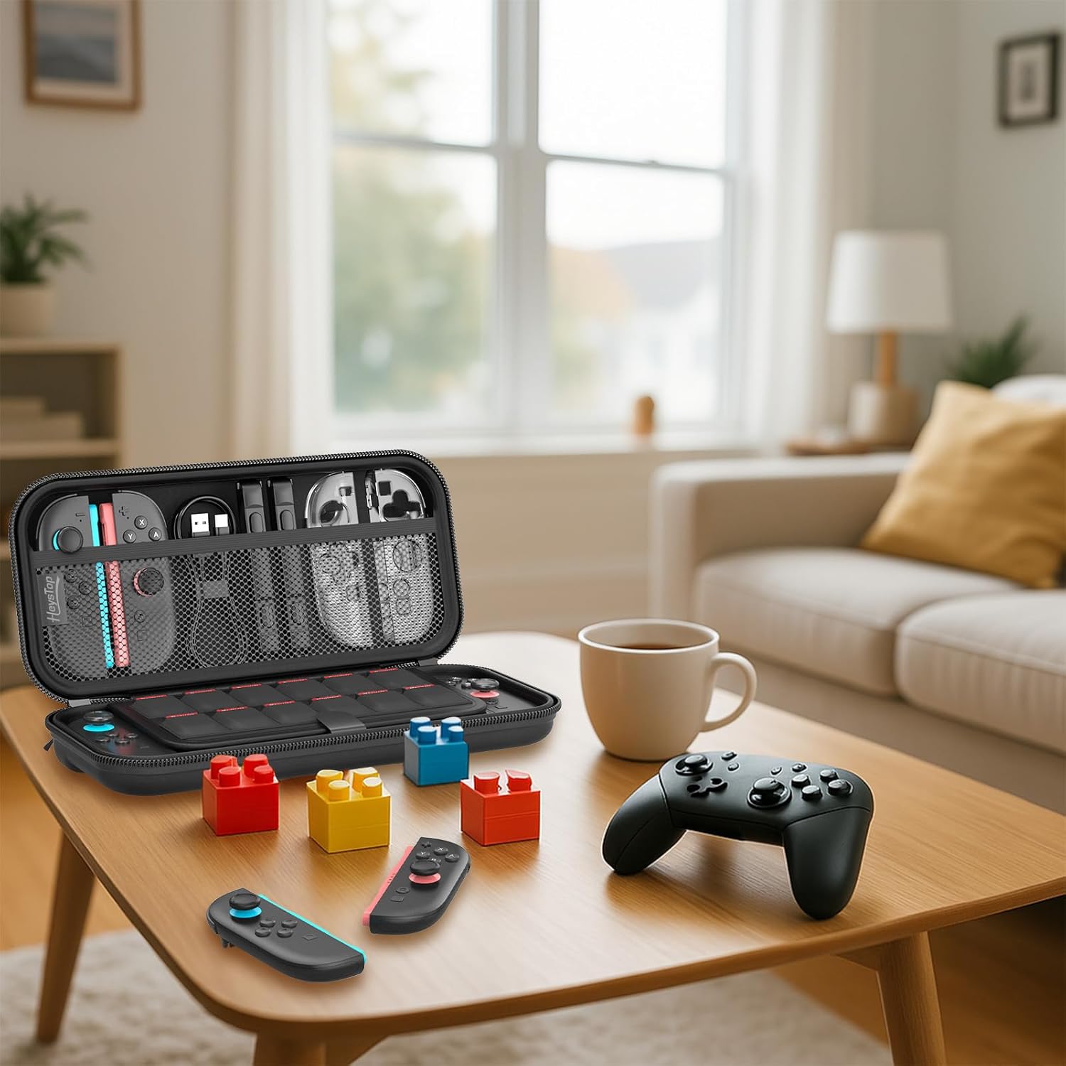 Detalle 2 de HEYSTOP Tasche für Nintendo Switch 2 12 Karten