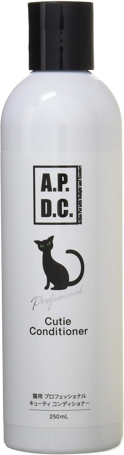 Detalle de A.P.D.C. キューティコンディショナー 猫用 250mL|全猫種対応・精油不使用・グリーンティーの香り
