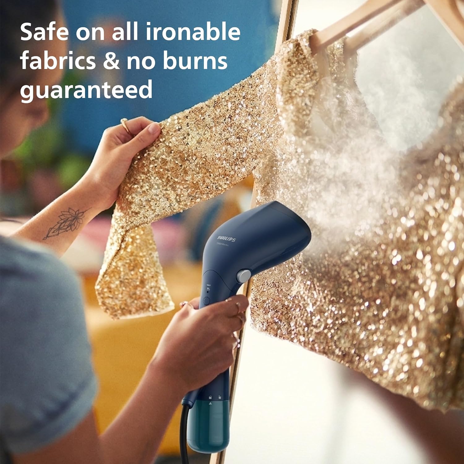 Thumbnail 6 de Philips 7000 Series Handheld Garment Steamer (STH7020/20) – Ready in 30 Seconds, 1500W