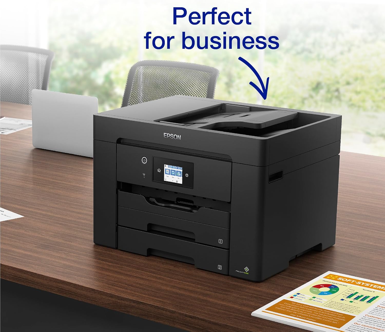 Thumbnail 3 de Epson WorkForce WF-7830 All-in-One: A3 colour printer with scan, copy, fax and strong wireless features