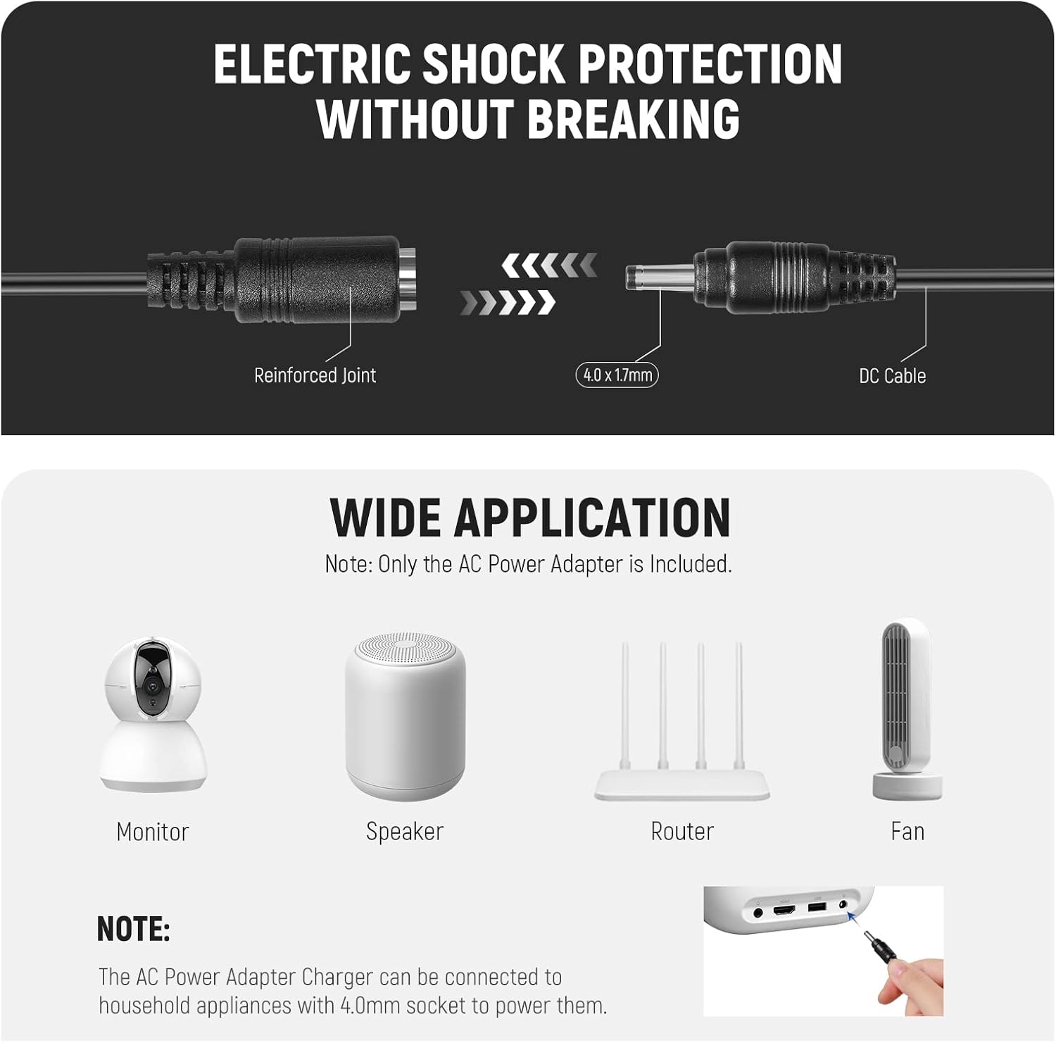 Thumbnail 4 de NEEWER EP-5A Adaptador AC y Cargador para Nikon ⚡️