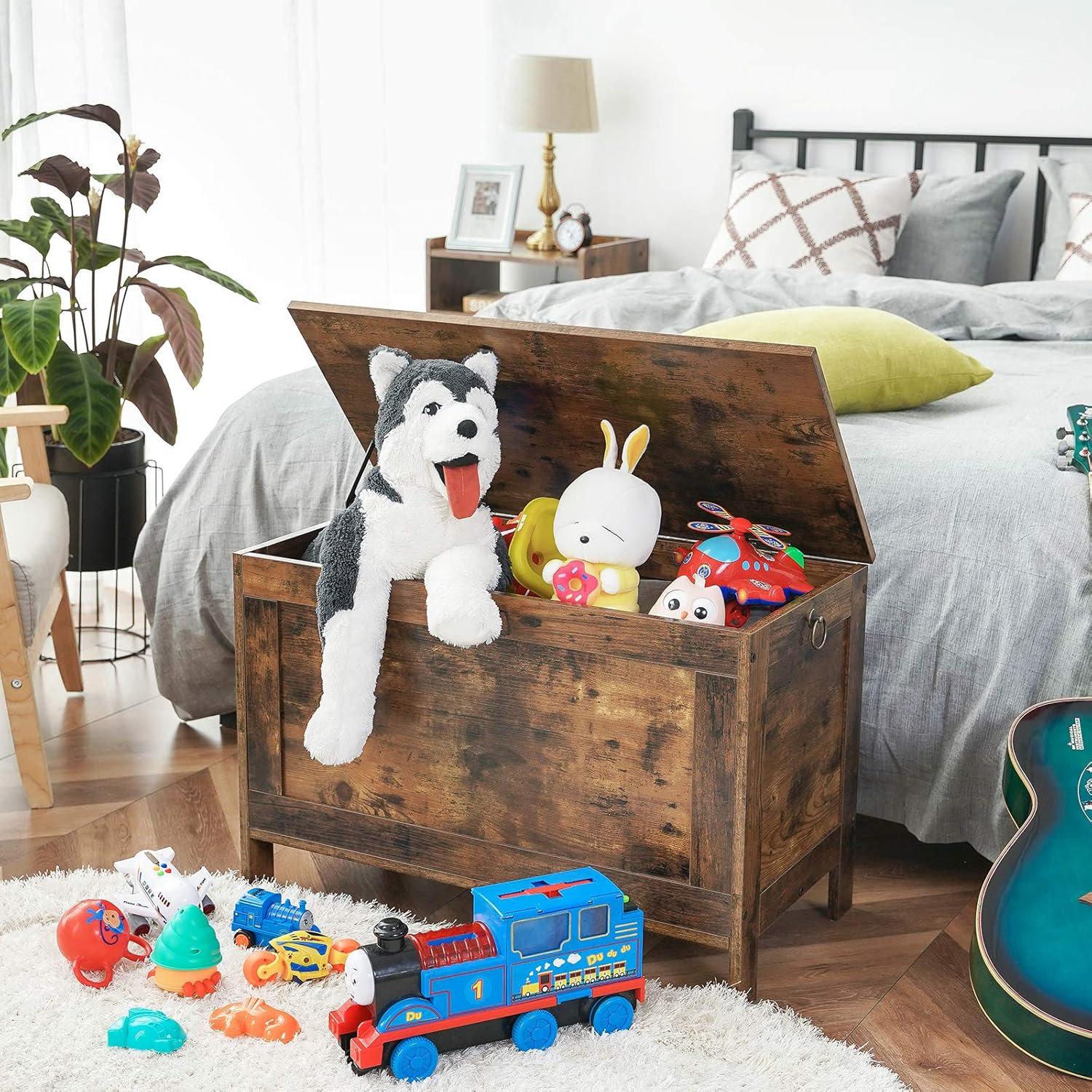Detalle 2 de HOOBRO BF75CW01G1 Toy Box 29.9×15.7×18.9 in