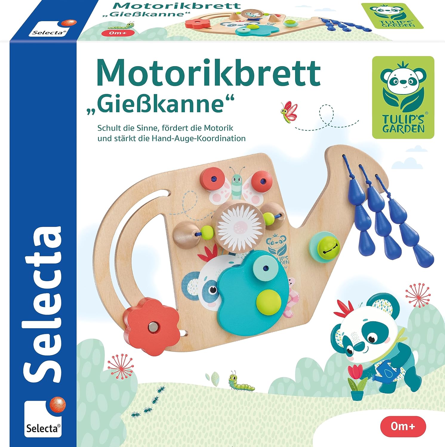 Detalle de Selecta 61075 Motorikbrett Gießkanne 25 cm