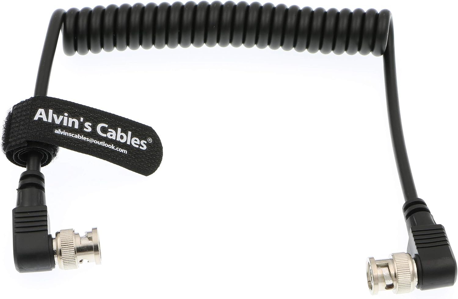 Thumbnail 6 de Alvin's Cables RG179 Blackmagic HD/SDI Coax BNC Male to Male Right-Angle Cable (30CM)