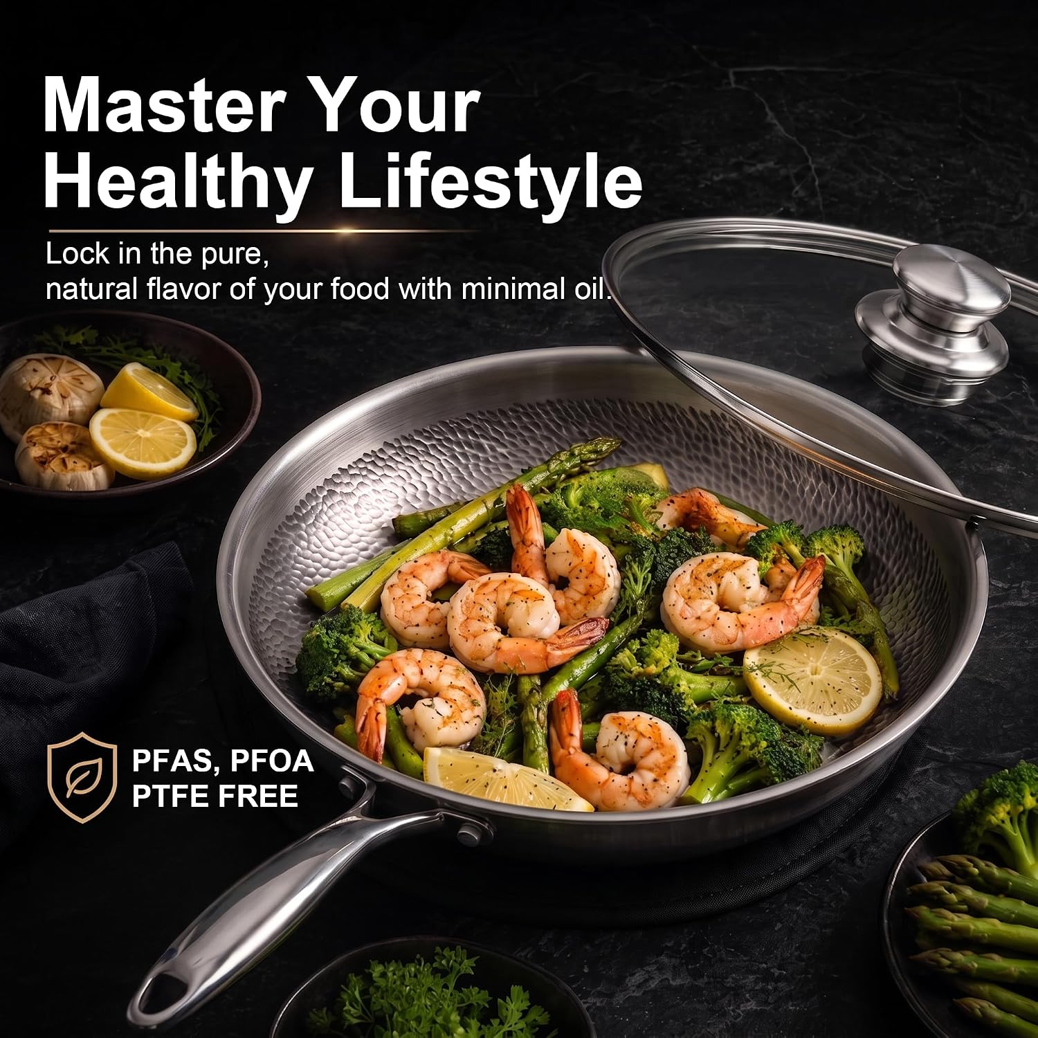 Detalle 2 de Titanium Frying Pan, 11.8-Inch