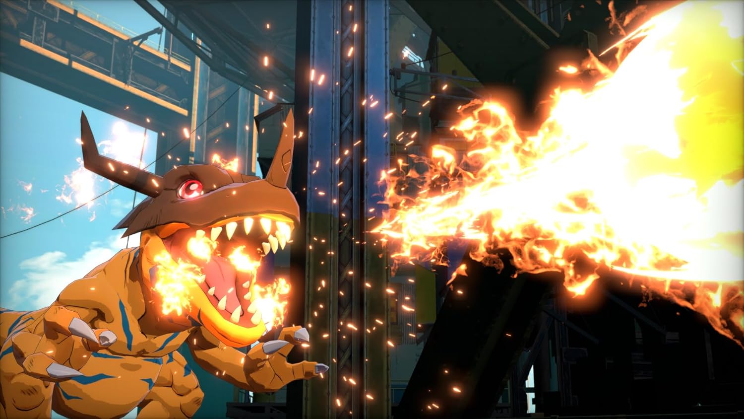 Detalle de Digimon Story: Time Stranger für PS5 – rundenbasierte Abenteuer mit Story-Fokus von Bandai Namco