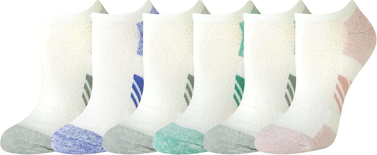 Thumbnail 3 de Amazon Essentials Damen No-Show Funktionssocken mit Polsterung & Atmungsaktivität (6 Paar)