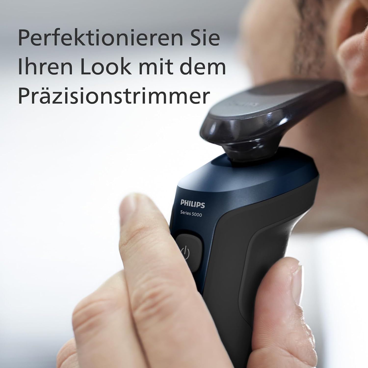 Detalle 2 de Philips Shaver 5000 S5465/18 – Elektrischer Rasierer für Herren, Nass- und Trockenrasur