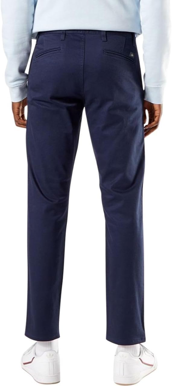 Detalle de Dockers Alpha Original Khaki 34W/30L pantalón hombre azul