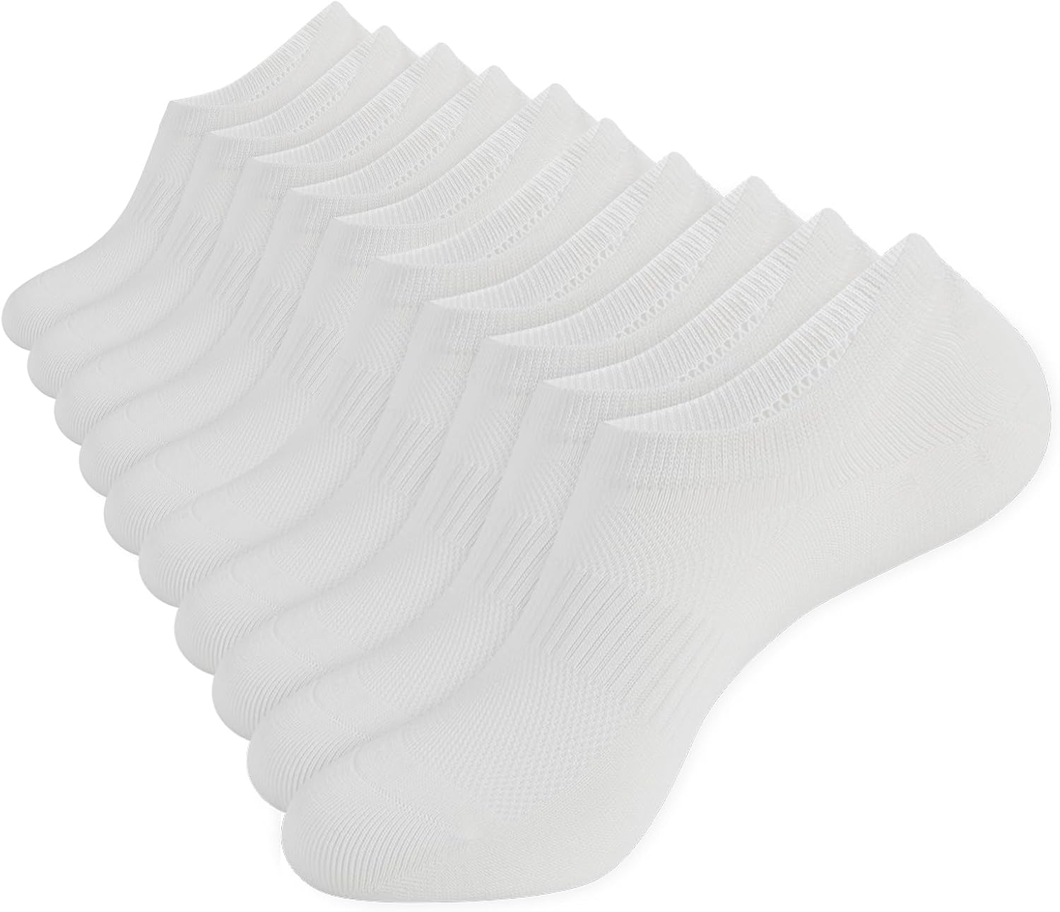 Detalle de YORJOSOX Fantasmini Uomo Donna Calzini Bassi Invisibili in Cotone – Comfort invisibile, su misura per ogni passo