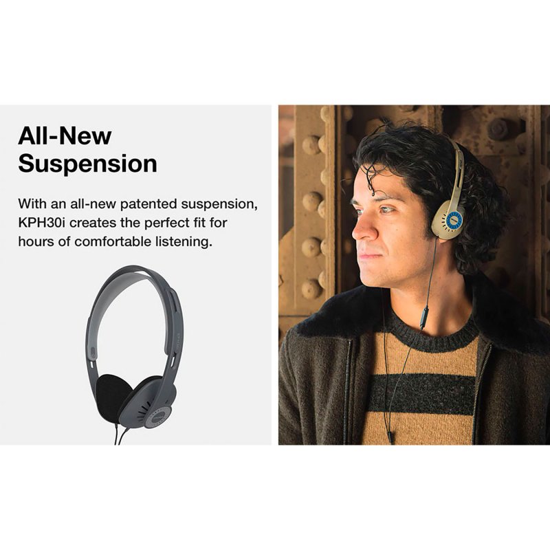 Detalle de Koss KPH30i: Auriculares con micrófono negros