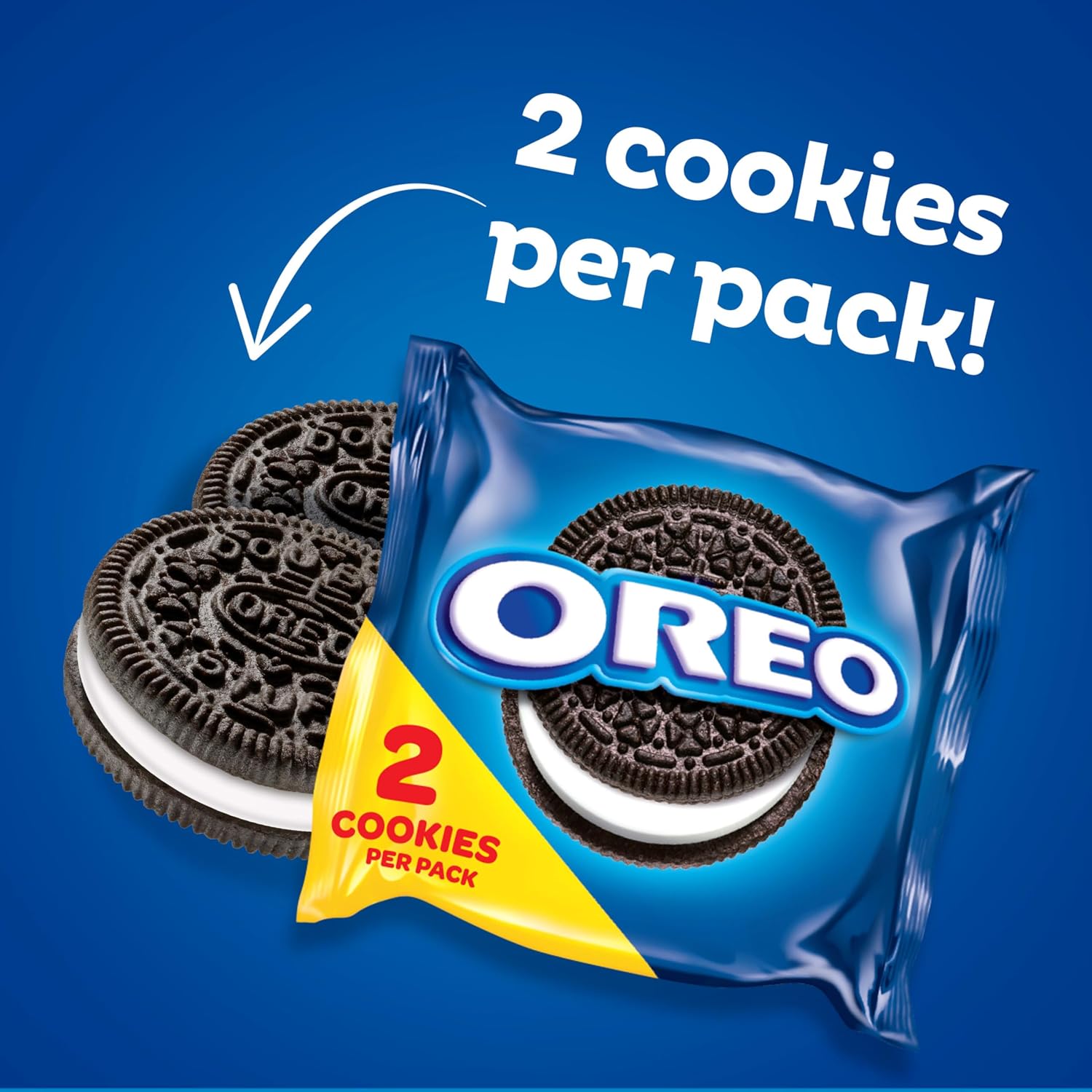 Thumbnail 2 de OREO 00019320015403 Chocolate Sandwich Cookies, 60 Two-Cookie Snack Packs