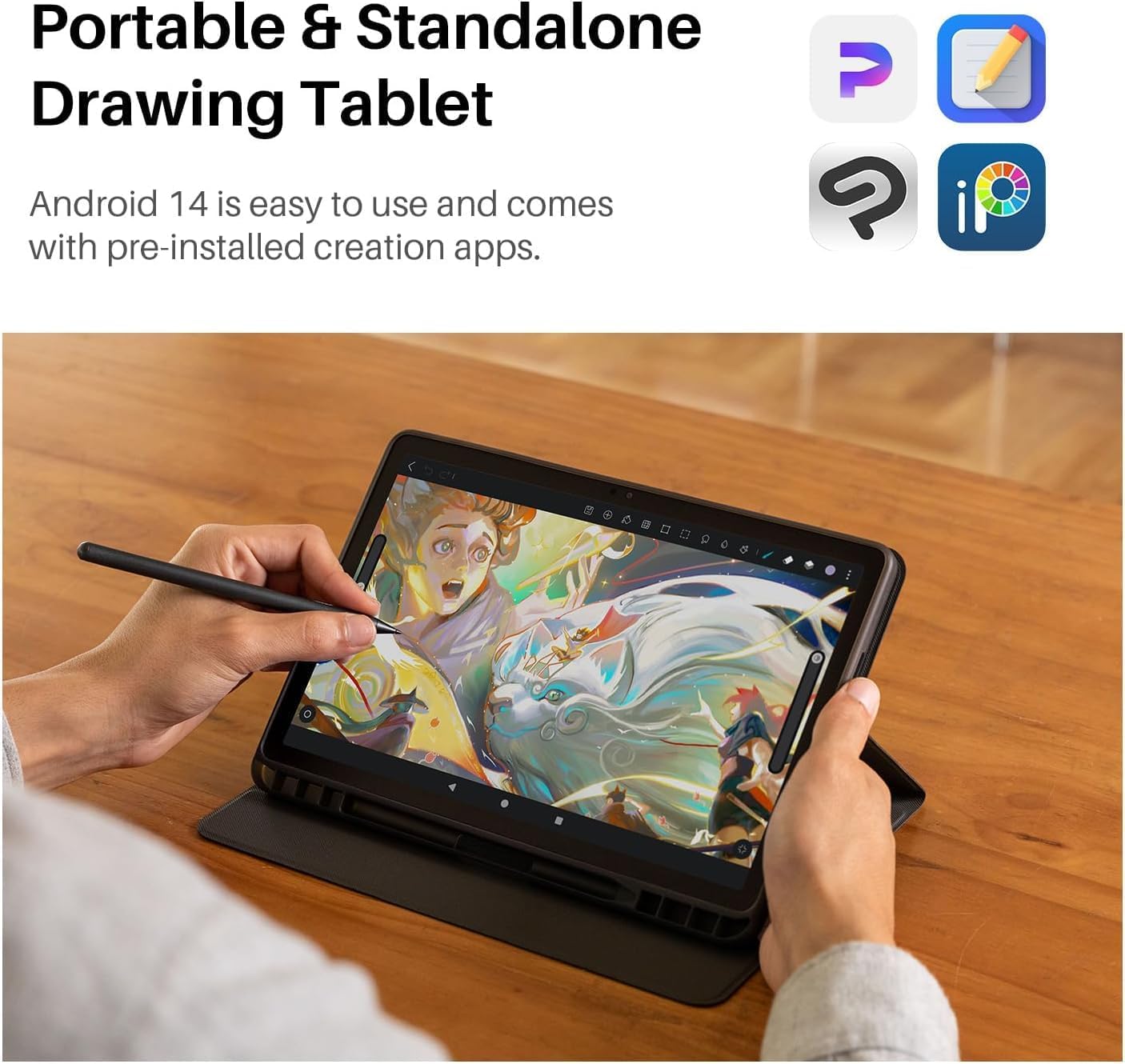 Thumbnail 5 de HUION KAMVAS Slate 11 10.95 Inch 90Hz