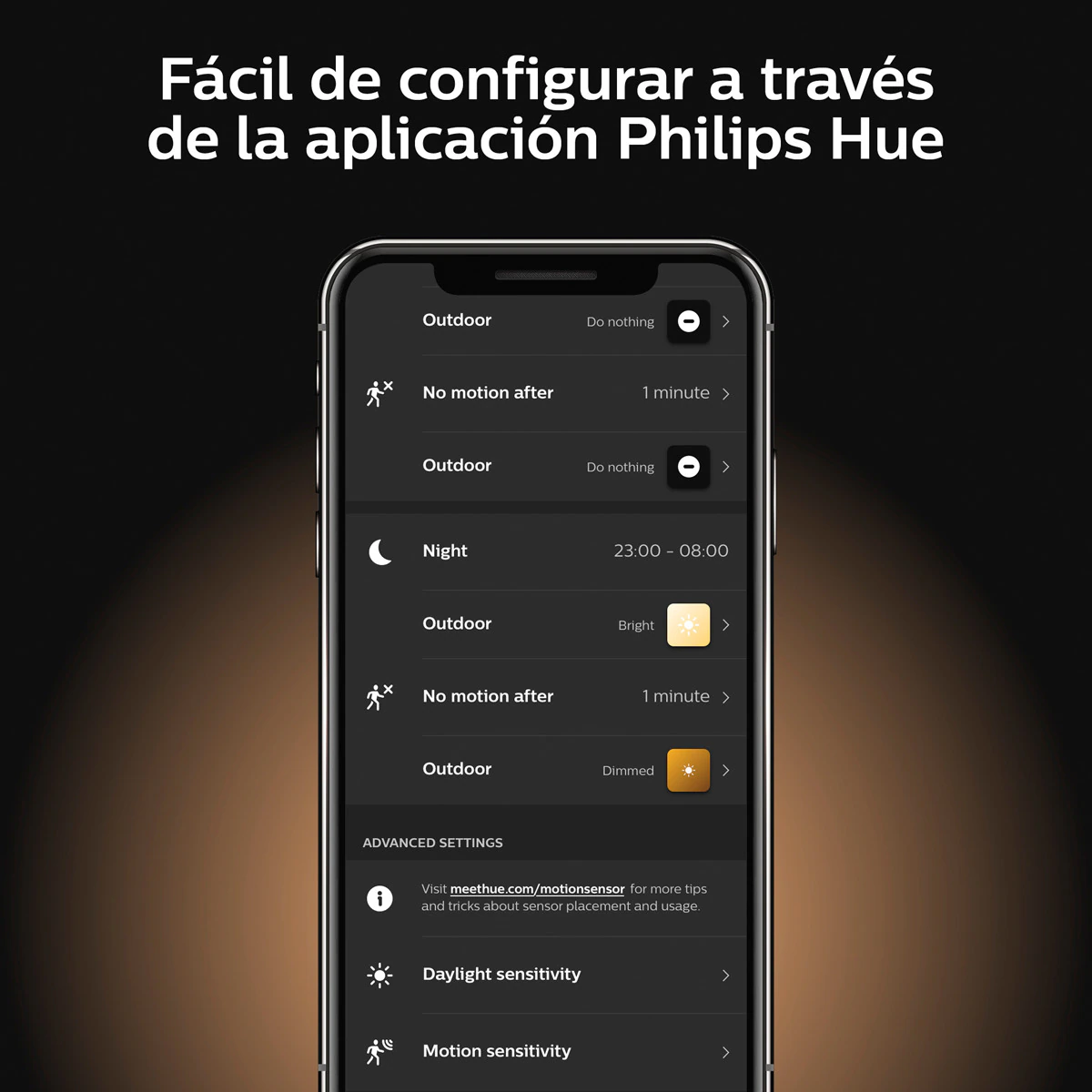 Thumbnail 2 de Philips Sensor de exterior Philips Hue 2 📺