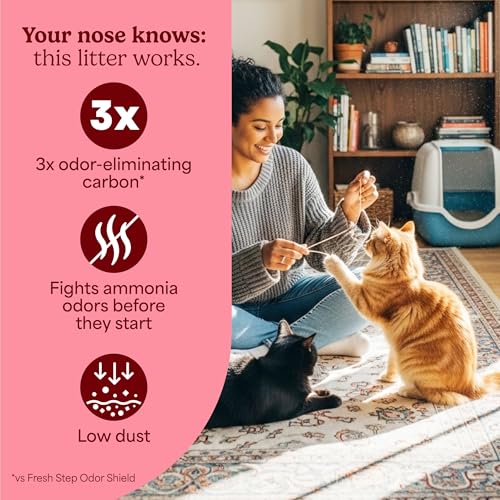 Thumbnail 7 de Fresh Step Advanced Heavy Duty Multi-Cat Clumping Litter (17.5 lb) — Febreze Freshness