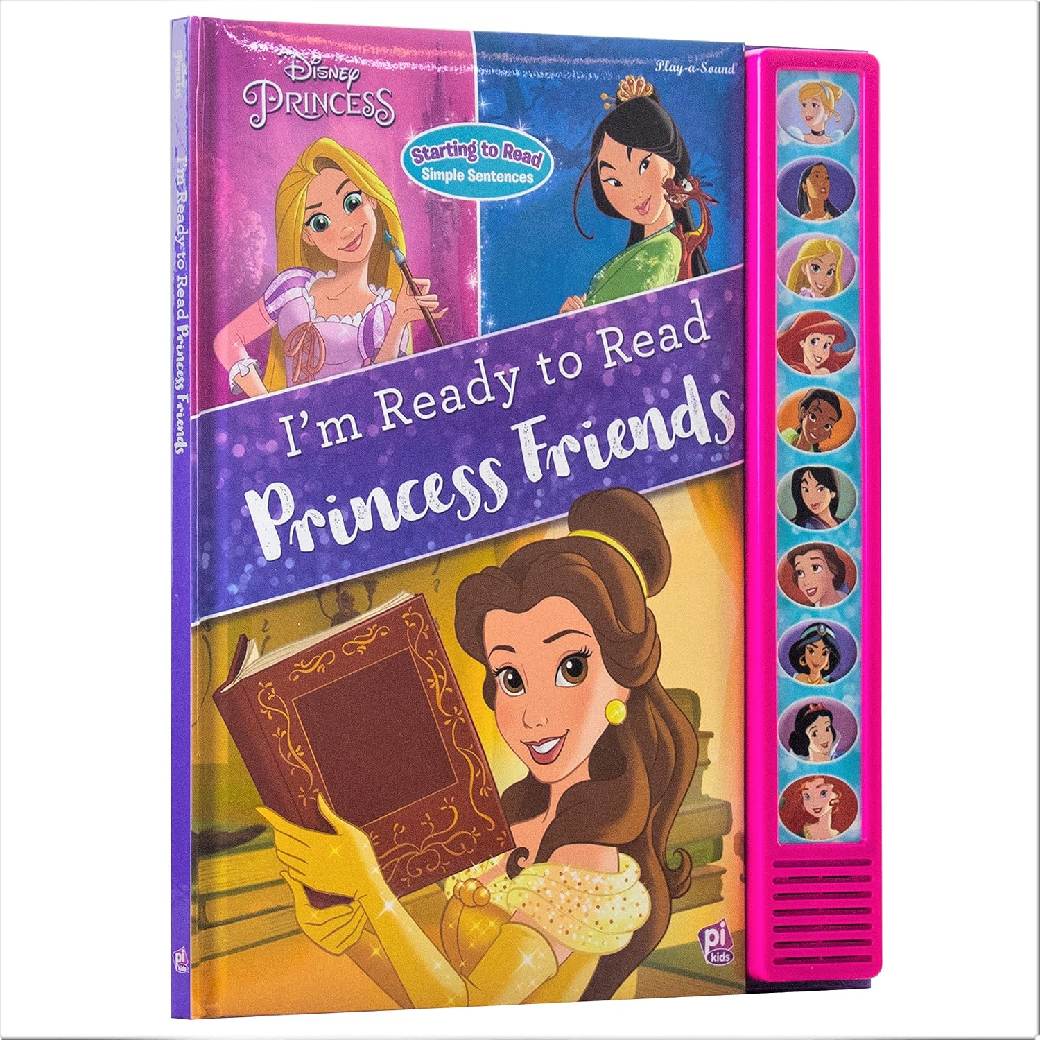 Detalle de Disney Princess I'm Ready to Read Princess Friends Sound Book