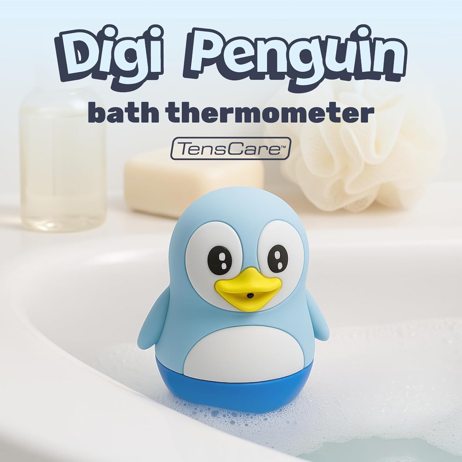 Detalle 2 de TensCare Digi Penguin Digital Baby Bath Thermometer