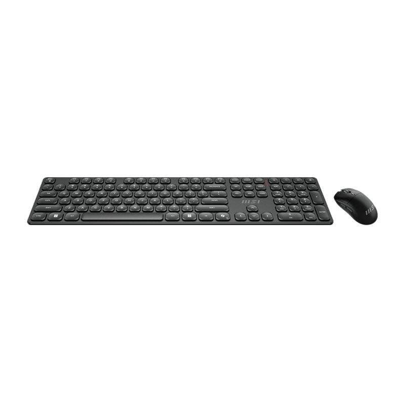 Detalle de MSI Forge K210 W Combo: teclado mecánico inalámbrico con ratón incluido, batería recargable