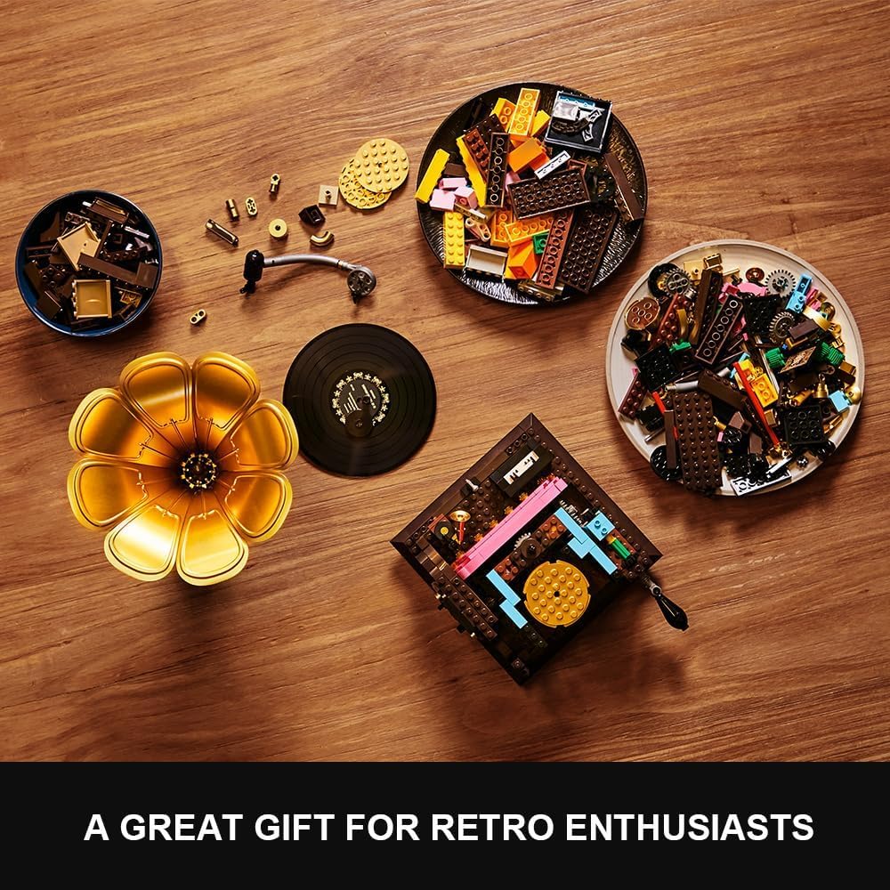 Thumbnail 1 de PANTASY Retro-Phonograph-Bausatz – Baukasten-Set für ein authentisches Grammophon-Erlebnis