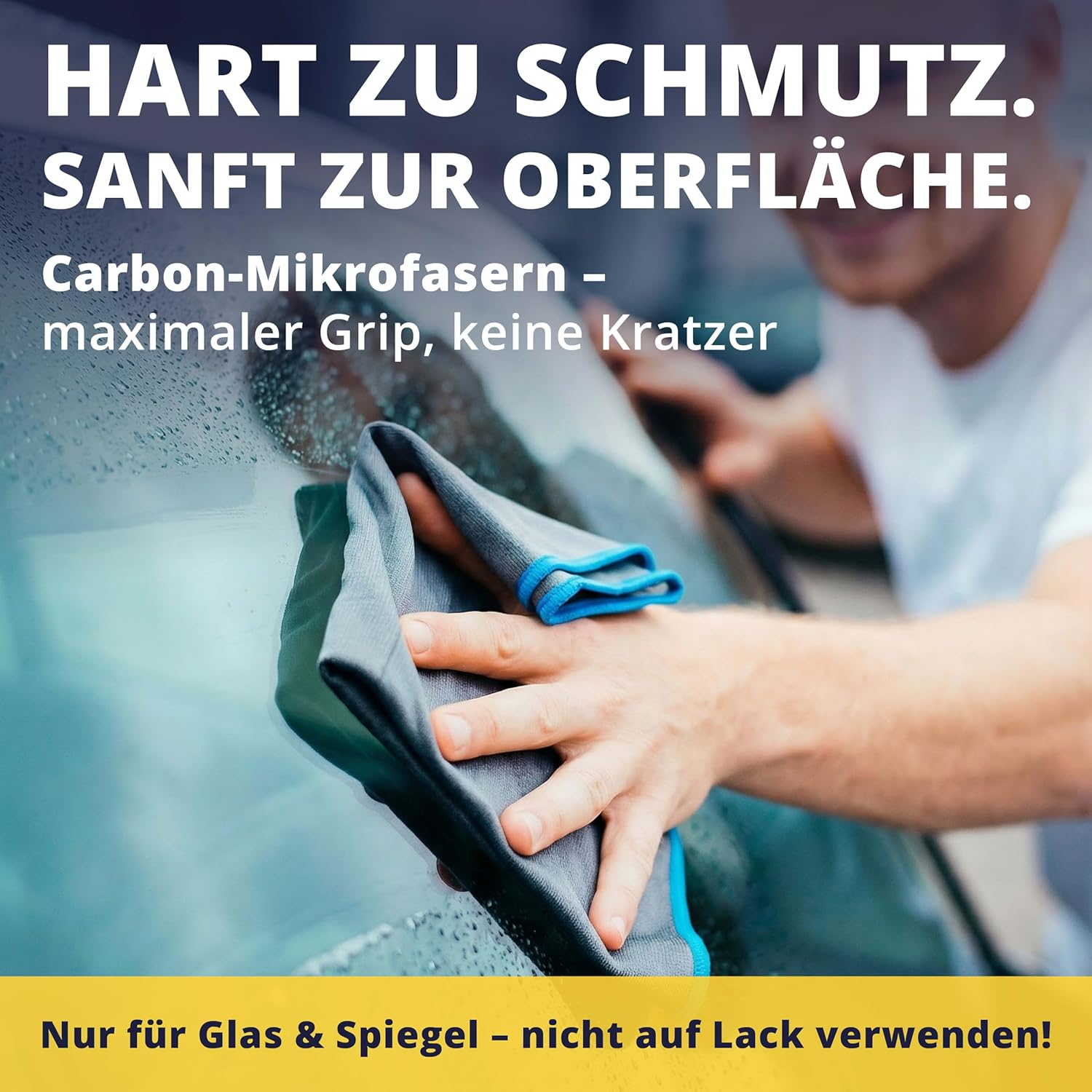 Thumbnail 3 de LICARGO Carbon Fenstertücher 2er-Set