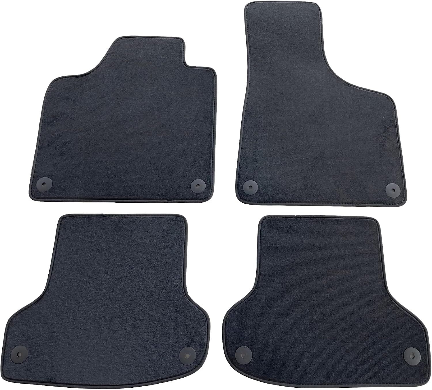 Detalle de MTC Automotive do Audi A3 8P/8PA 2003–2012 – dywaniki aksamitne antracytowe