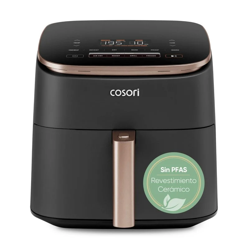 Detalle de Freidora de Aire TurboBlaze Chef Edition de 6,0 L de cosori con revestimiento cerámico
