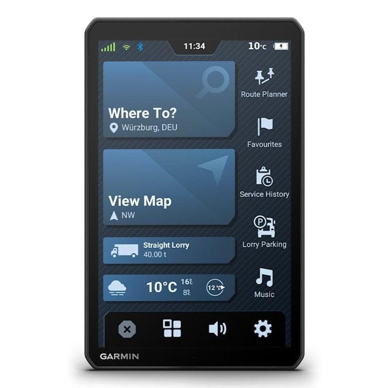 Detalle 2 de Garmin dezl LGV820: Navegador para Camiones de 8" con mapas de por vida y tráfico en directo