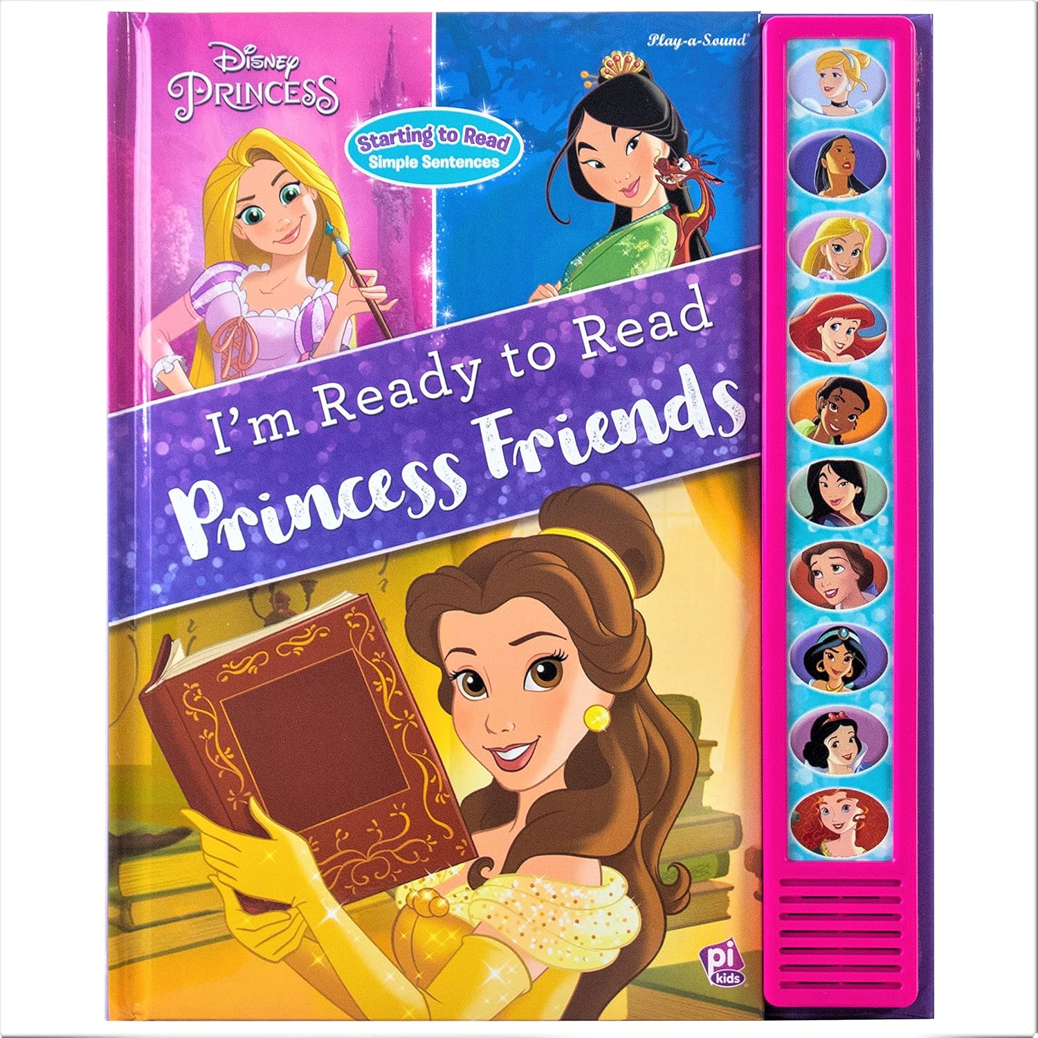 Detalle de Disney Princess I'm Ready to Read Princess Friends Sound Book