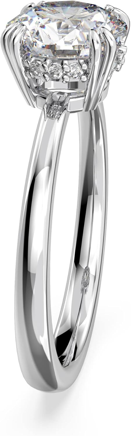Thumbnail 2 de Swarovski Stilla Collection bague cocktail, taille princesse, sertie à deux griffes