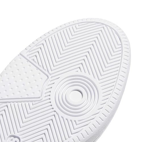 Detalle de adidas Men's Hoops Classic Shoes (FTWR White/Core Black/Orbit Grey) – 6 UK