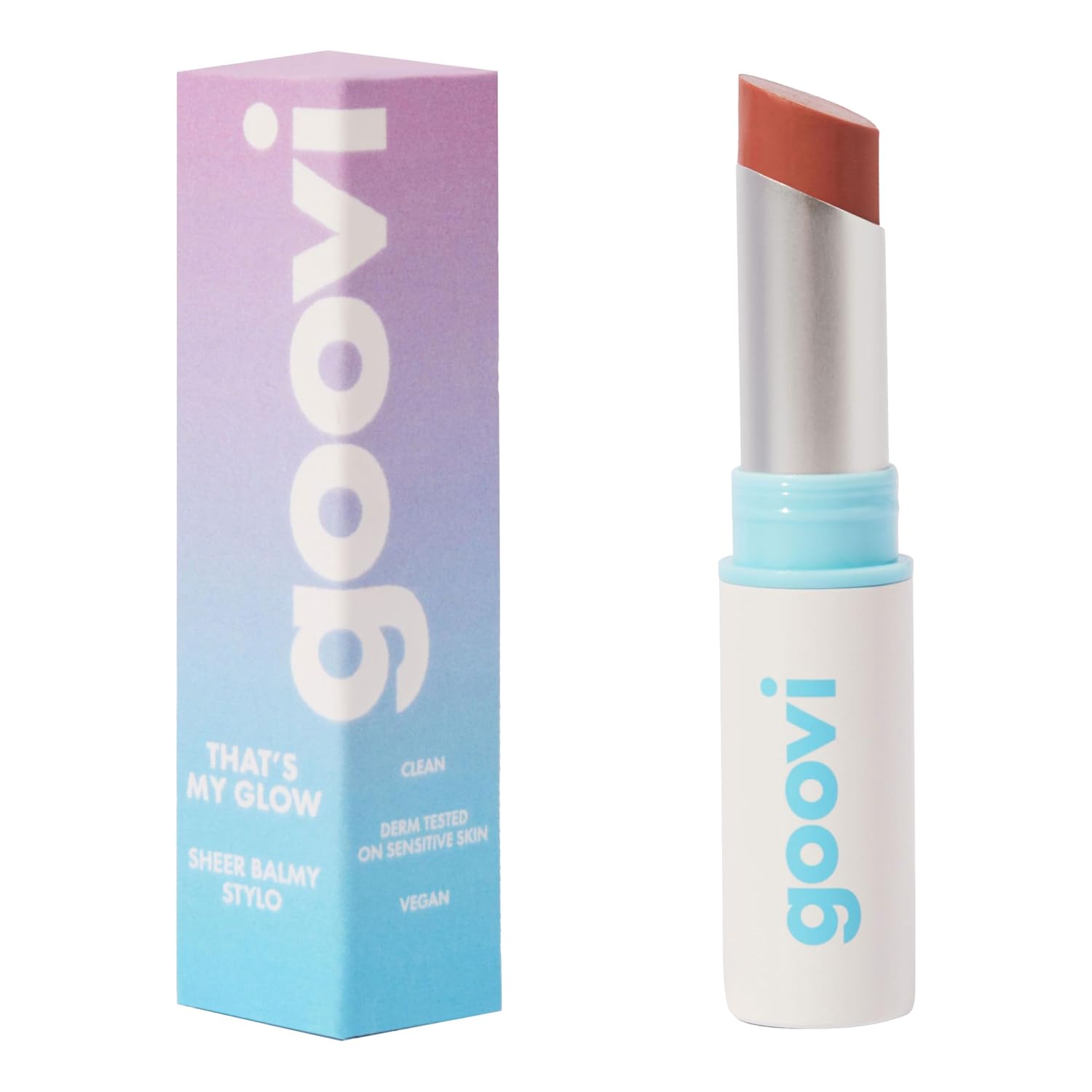 Detalle de GOOVI That's My Glow Tinted Lip Balm 2,5g đź’„