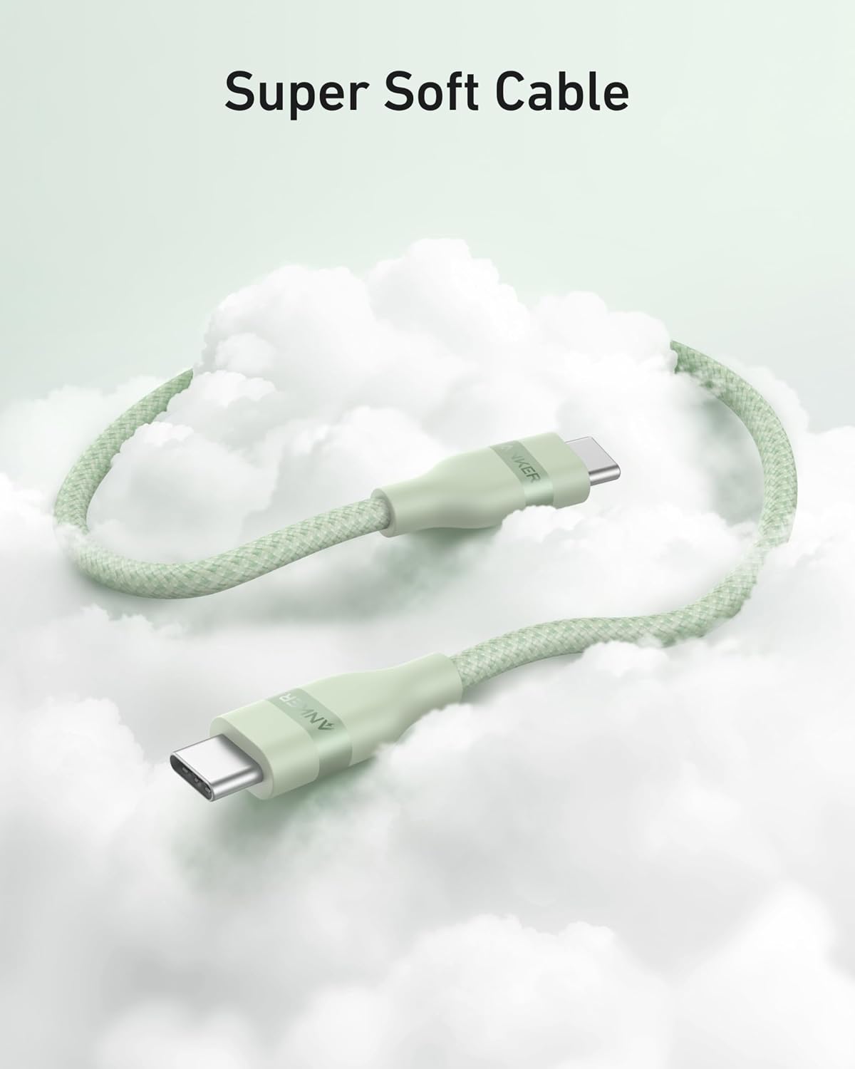 Detalle de Anker Cable USB C a USB C 240 W 1,8 m
