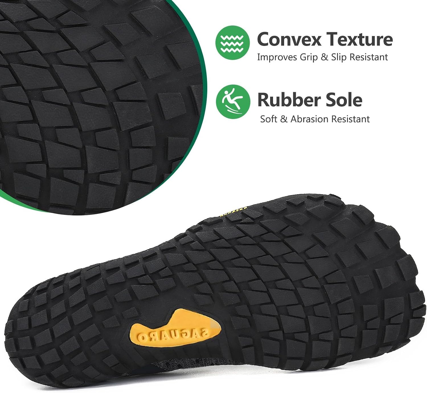 Detalle 1 de Barfußschuhe Outdoor von SAGUARO, Gr. 36-48