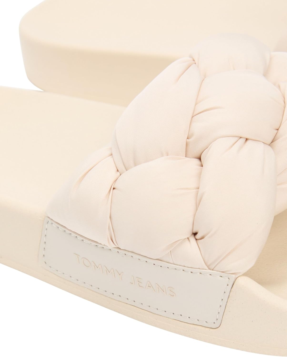 Detalle de Tommy Jeans Tjw Braided Slides (En0en02975): a practical summer slip-on