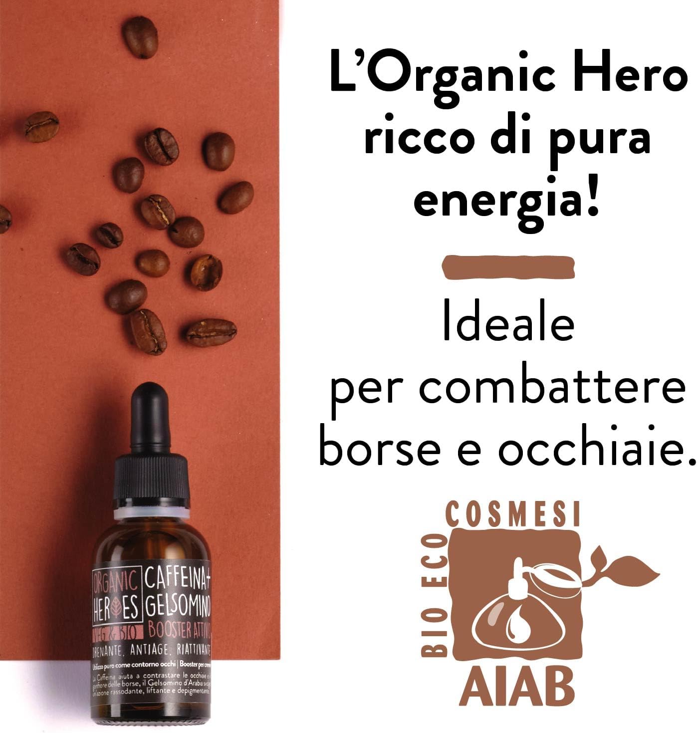 Thumbnail 2 de Organic Heroes Siero Viso Bio con Acido Ialuronico e Collagene Vegetale – 30 ml