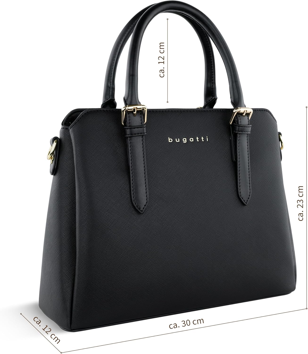 Detalle de bugatti Ella sac bowling moyen 30x12x23 cm