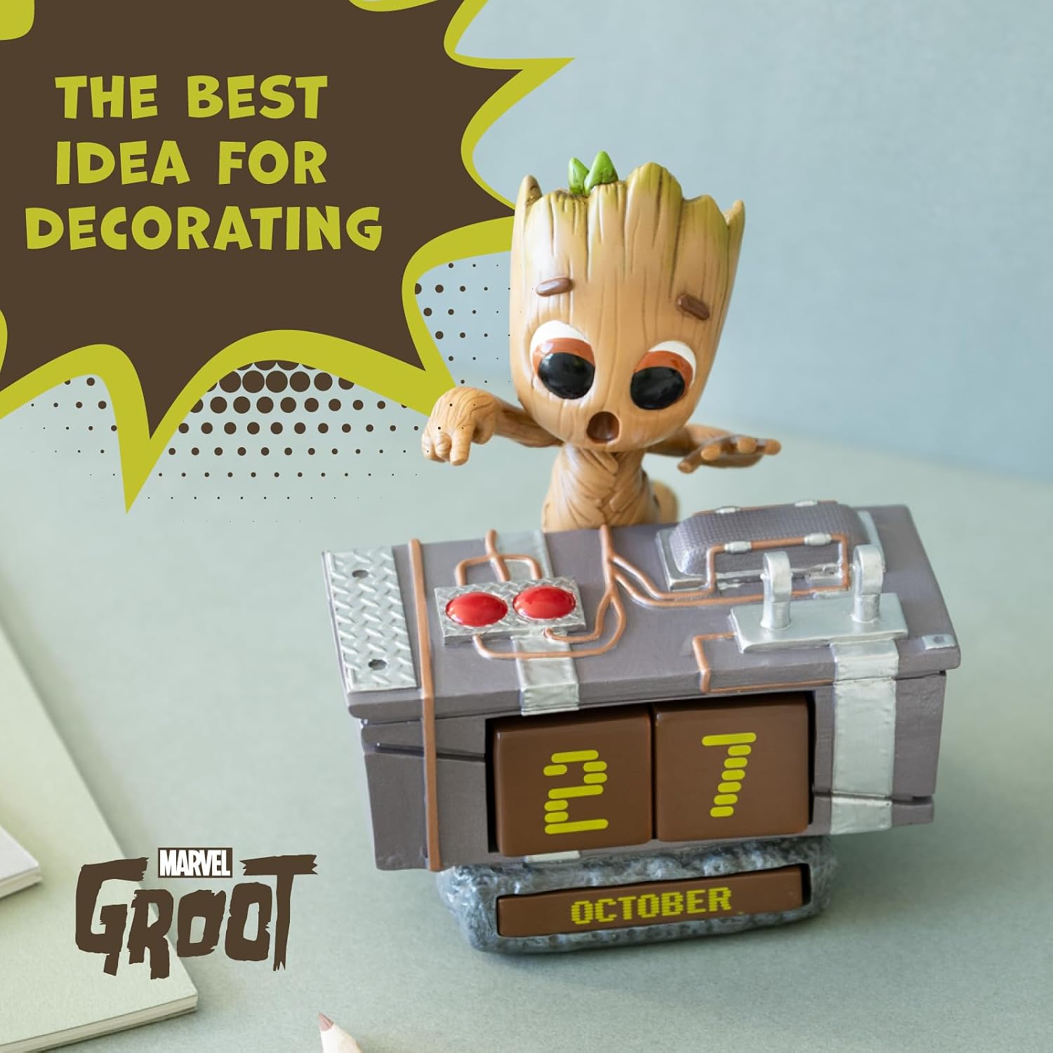 Detalle de Grupo Erik Perpetual Calendar – Marvel Groot Gifts