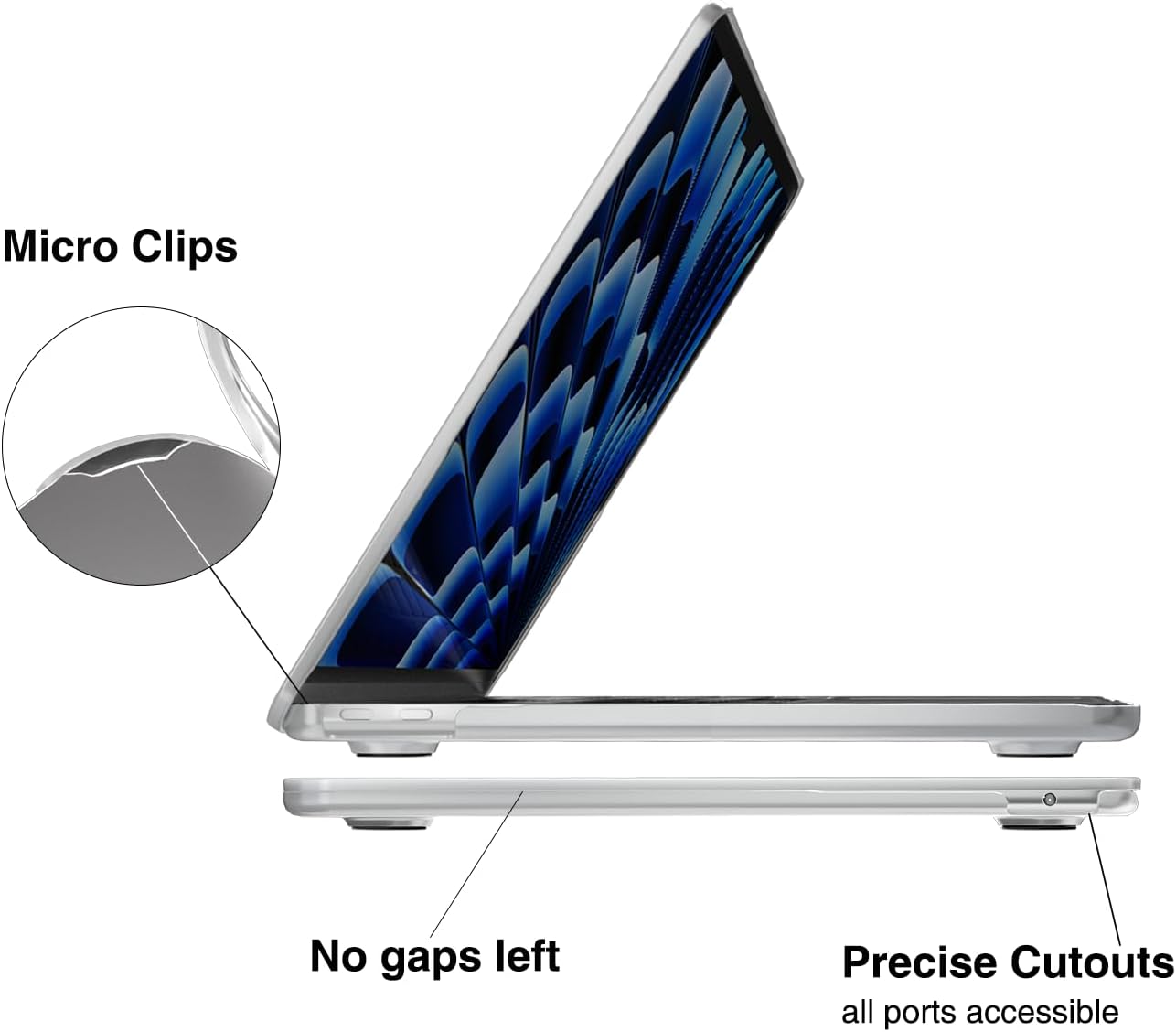 Detalle 2 de MacBook Pro 13 Zoll Hülle 0,9 mm PP