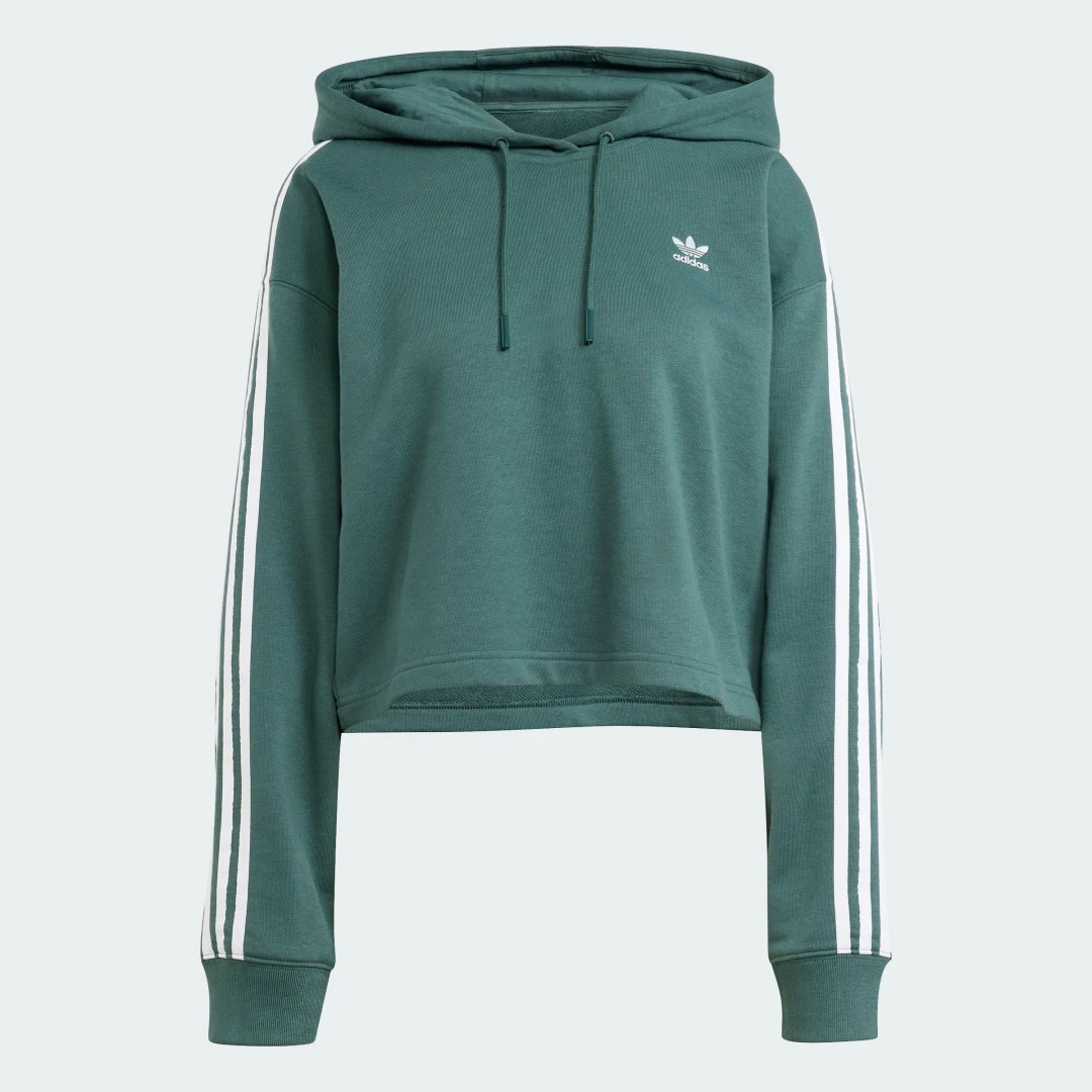 Thumbnail 3 de Adicolor 3-Stripes Short Hoodie – Adidas