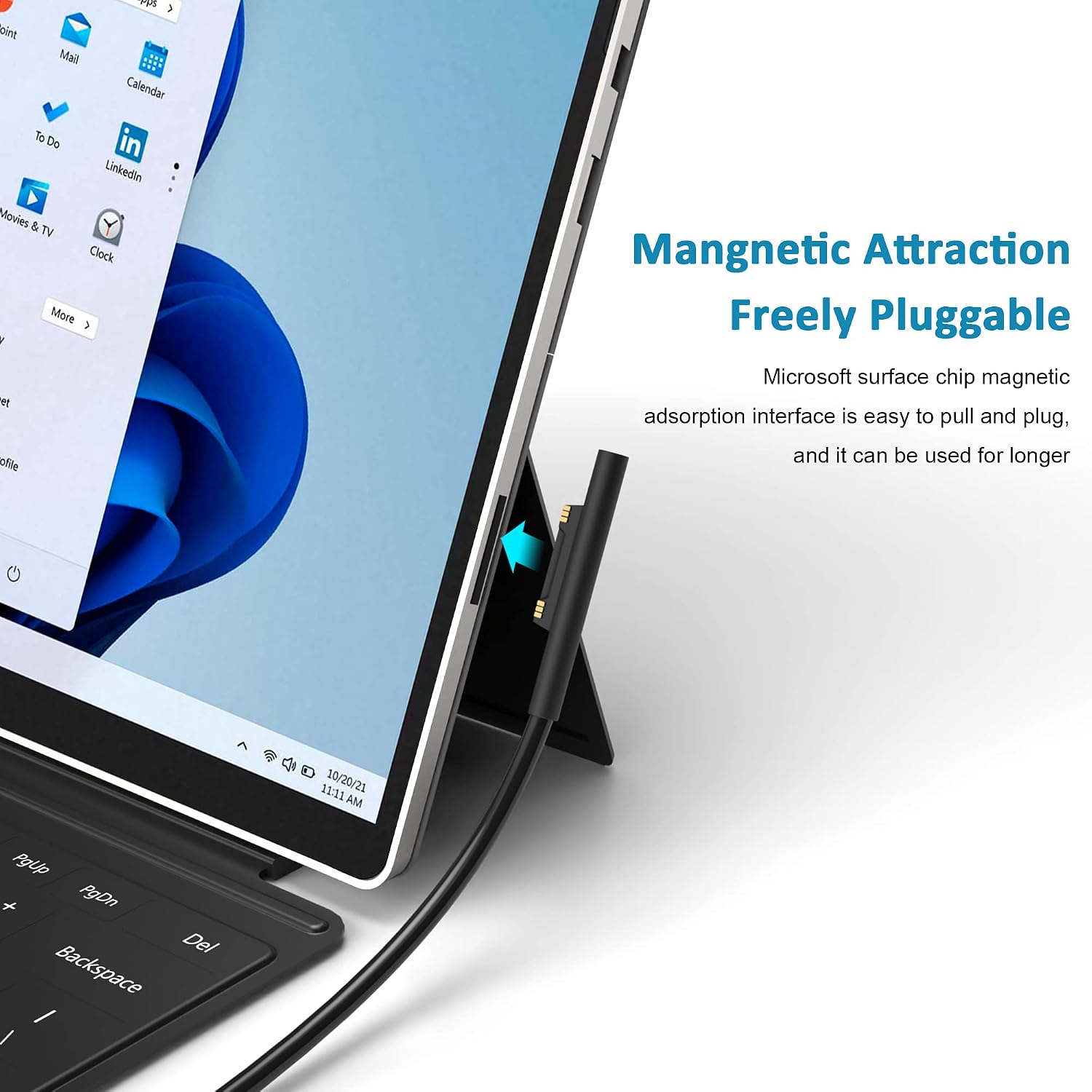 Detalle 2 de Surface-Compatible Charger 65W