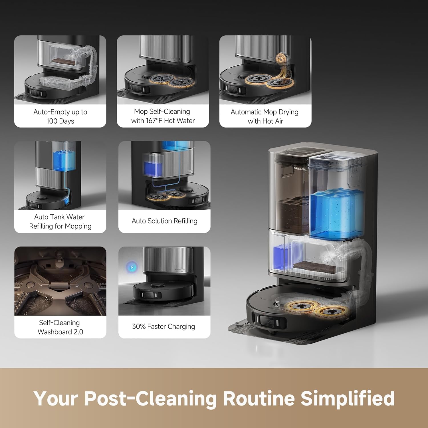 Thumbnail 4 de DREAME L40s Ultra AE Robot Vacuum and Mop Combo: All-in-One Cleaning Power