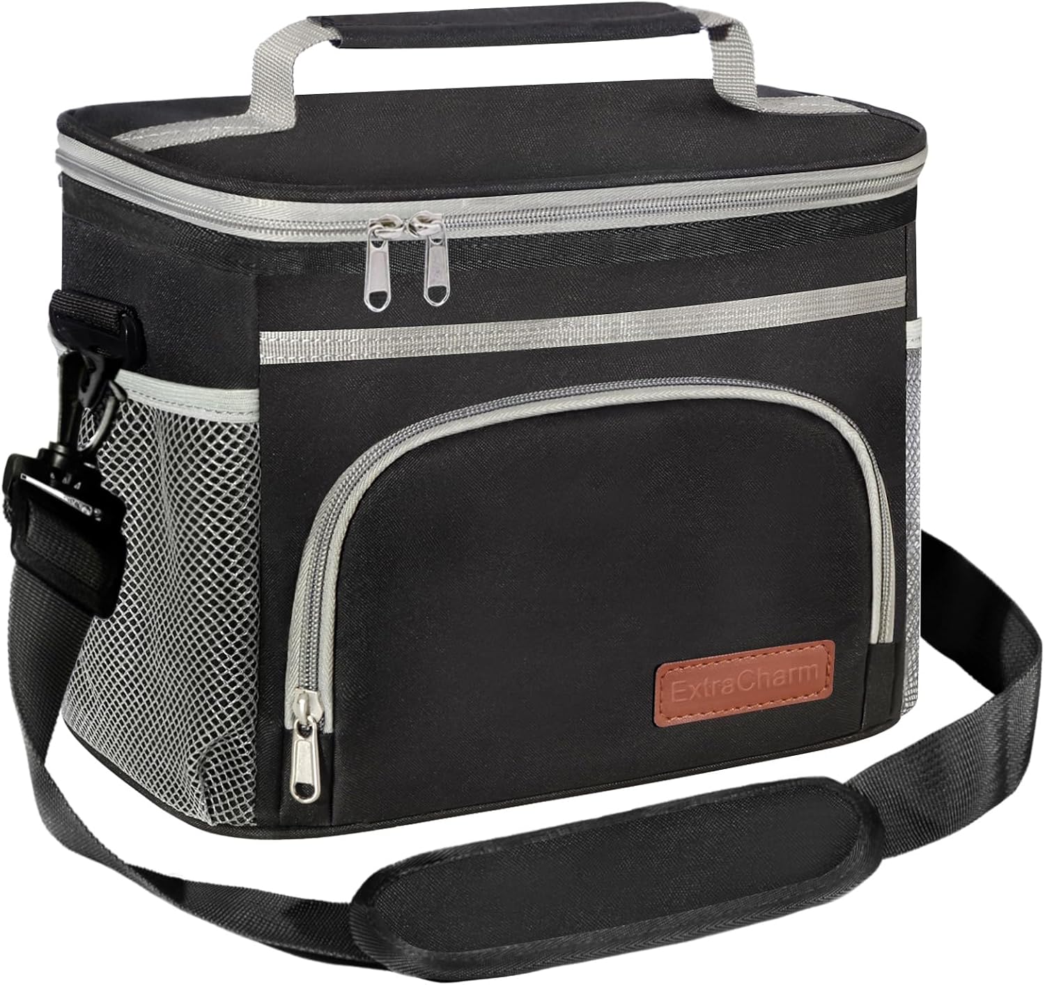 Thumbnail 6 de ExtraCharm Insulated Lunch Bag 300D Oxford Cloth
