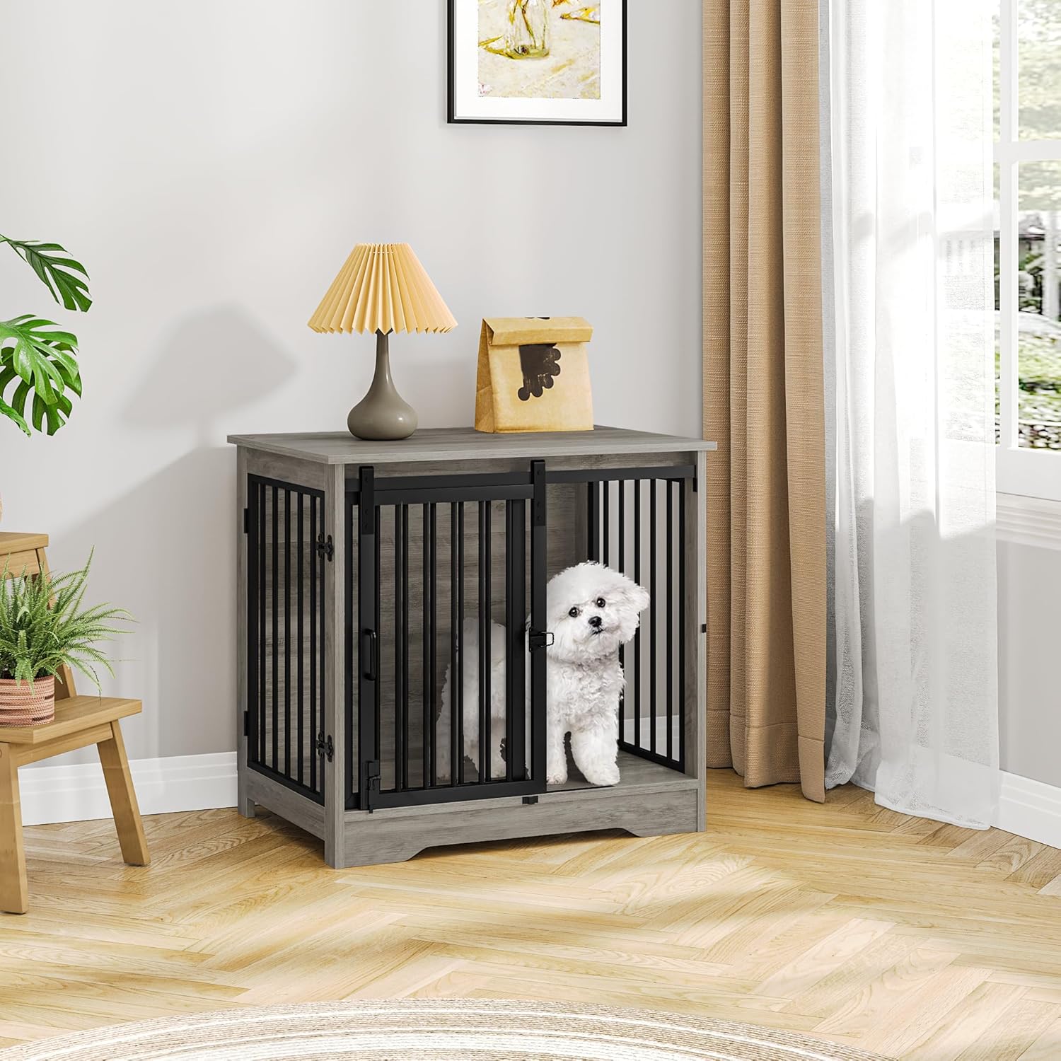Thumbnail 6 de Hzuaneri 69 cm Cage pour Chiens