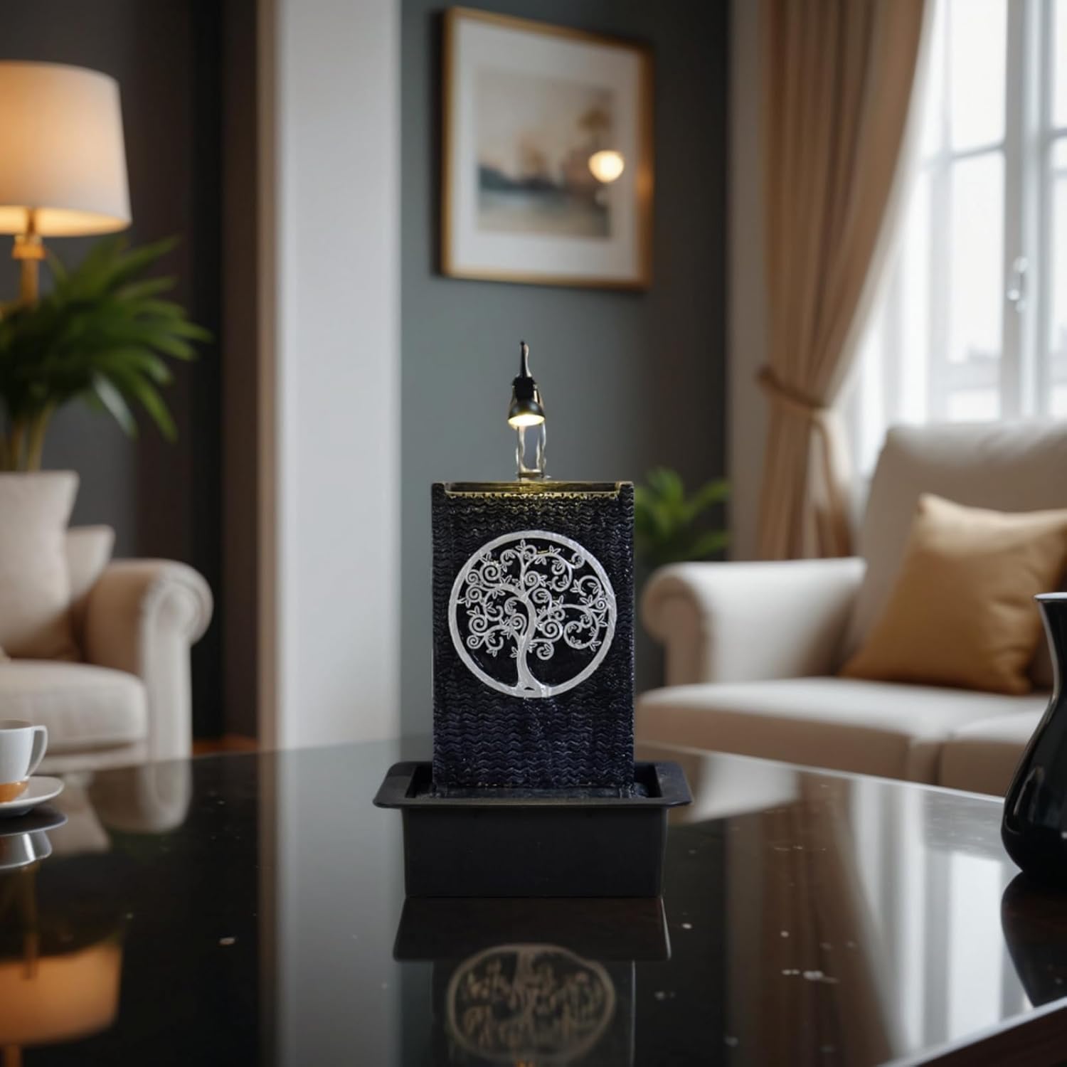 Thumbnail 4 de Fuente Interior Pared Agua, Cascada Árbol de la Vida 🌊