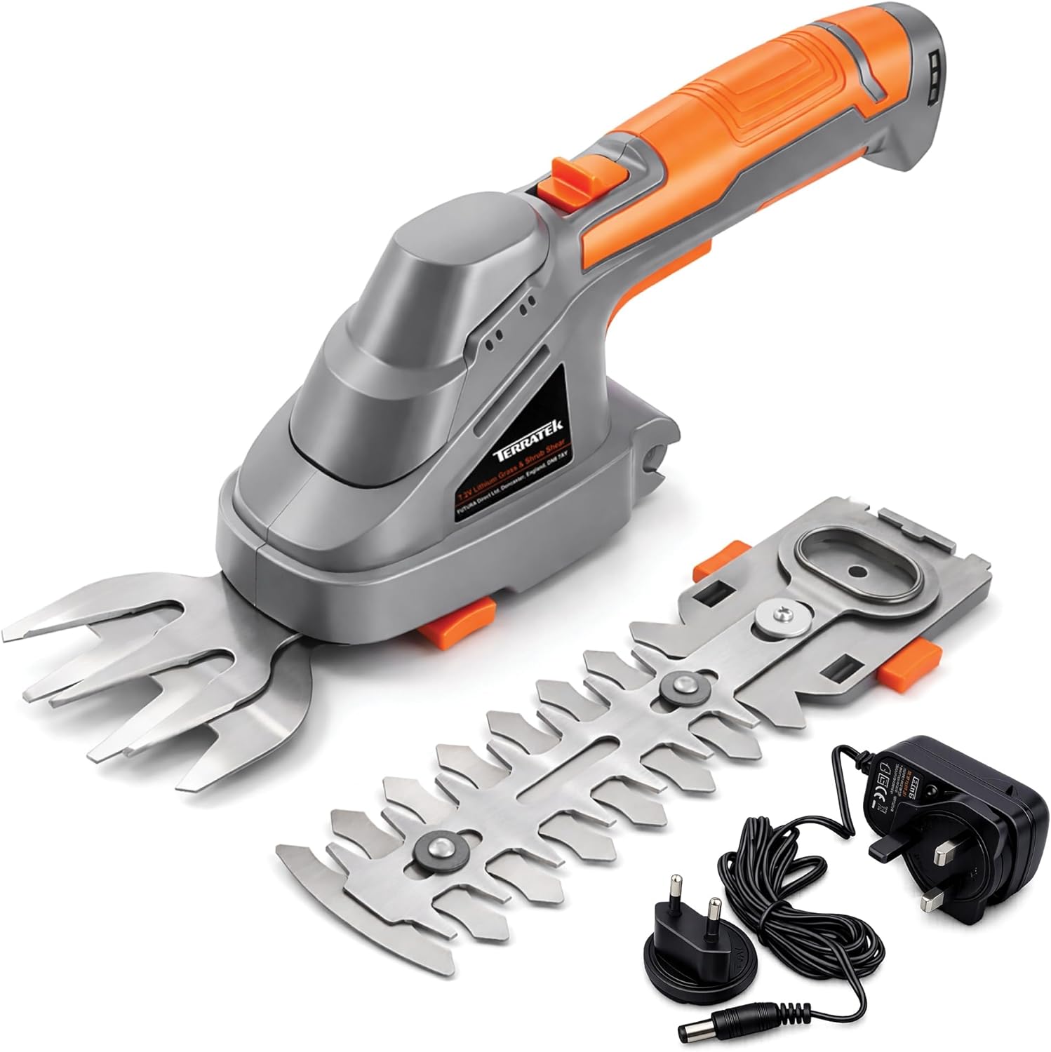 Detalle de Terratek 2 IN 1 7.2V Cordless Hedge Trimmer