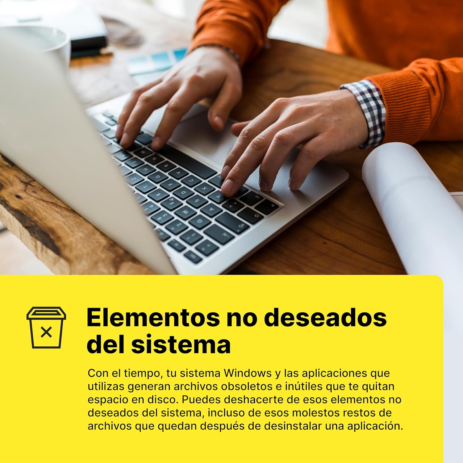 Detalle de Norton 360 Deluxe+Utilities 2026: Protección integral para 5 dispositivos con VPN, control parental y utilidades de optimización