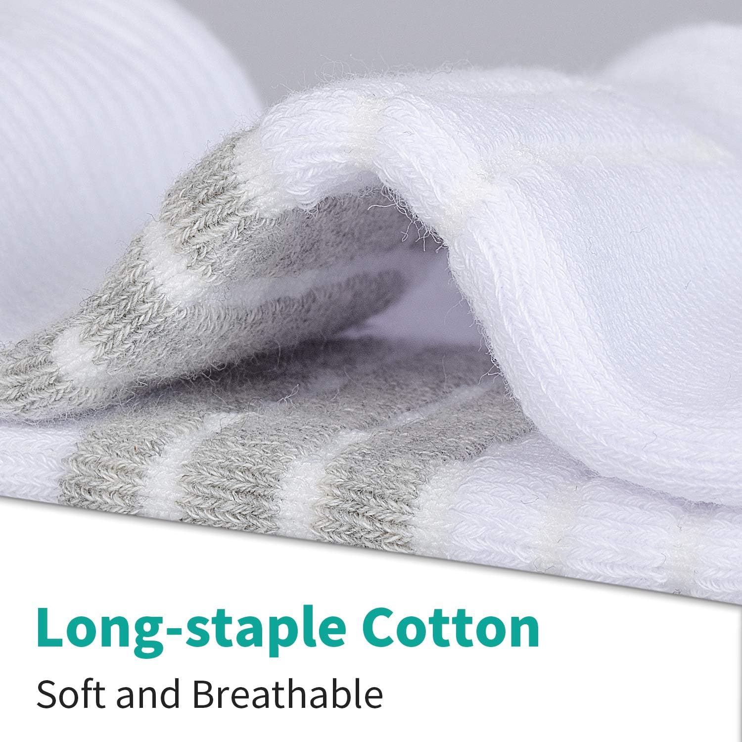 Thumbnail 5 de Coskefy Thick Cushion Ankle Running Socks (No Odor Cotton) – 6 Pairs